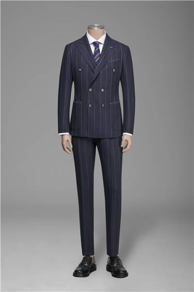 久遠 Double-breasted setup Double-breasted six buttons unique suit with modern peak